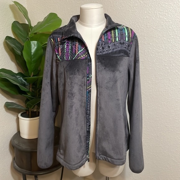 Fila soft fleece retro print jacket - Picture 8 of 15